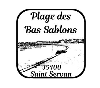 Plage des bas sablons Saint-Servan