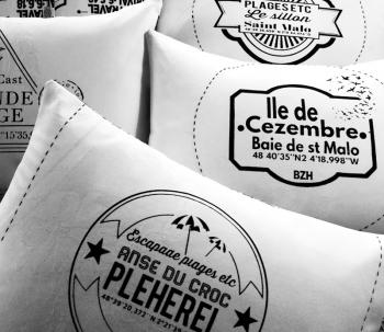 coussin personnalisé