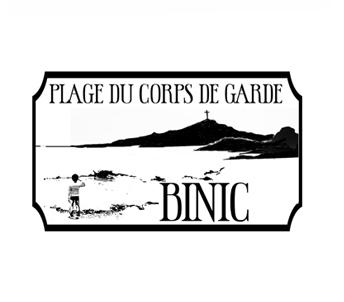 plage du corps de garde binic Bretagne