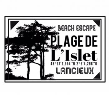 serigraphie plage iselet lancieux