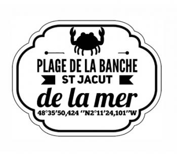 serigraphie plage la banche saint jacut