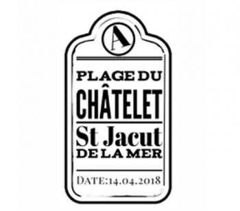 serigraphie plage chatelet saint jacu de la mer