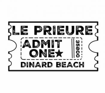 serigraphie plage prieuré dinard