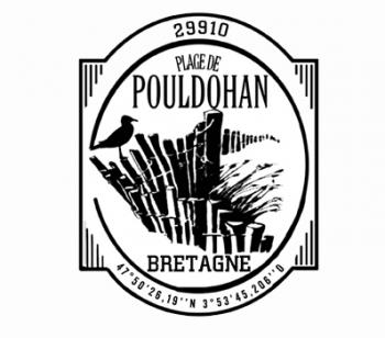 serigraphie plage pouldohan tregunc