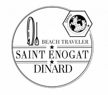 serigraphie plage saint enogat dinard