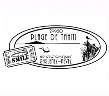 serigraphie plage de tahiti finistere sud